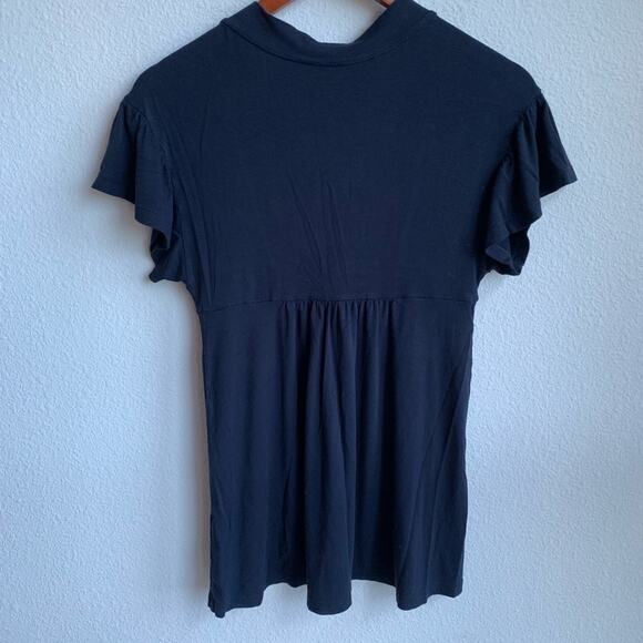 Theory | Rita/Reach V-Neck Blouse 0 - Picture 2 of 8